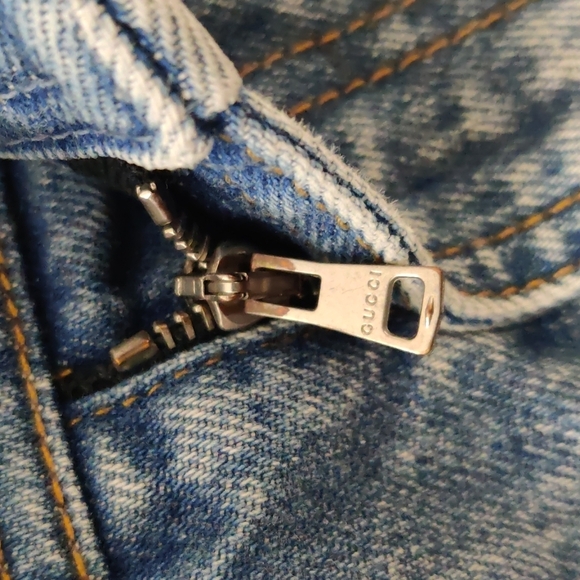 Gucci x Dapper Dan High Waist Jeans 28 - Picture 9 of 11